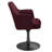 Lippa Performance Velvet Swivel Dining Armchair-105239674-105239671