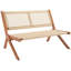 Kismet Solid Wood Outdoor Bench-1777721582-1777721576