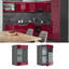 60Cm H x 40Cm W x 31Cm D Oak Wall Unit Cabinet-61069523