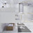 Thomason 71'' Double Bathroom Vanity with Acrylic Top-926481555-930427727