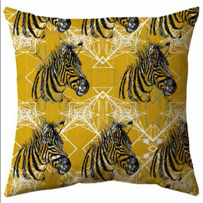 Lopez Animal Print Square Cushion