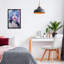Toile flottante «Blue Haired Woman» par Roozbeh Bahramali-1221593330-1221593331