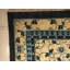 Vintage Open Field Floating Floral Medallion Peking Large Size Chinese Rug