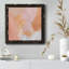 Toile encadrée rose vanille IV-Premium - prête à être accrochée-186569409-186569410