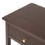 Flovilla 76cm Sofa Table, 1 Drawer Wooden Bedside End Table with Shelf Storage-1308239031
