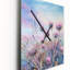 Chanab - Horloge murale moderne champ de fleurs-728631613