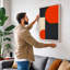Chromatic Balance Geometric - Wrapped Canvas-131761582-131761589