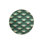 Green Disk Patterned Woven Rug