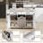 Charlis 43.8 " W Kitchen Cart-2106344202-2106339842