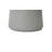 Elementi Home Rio 48" Round Space Grey Concrete Dining Table for Indoor and Outdoor Use