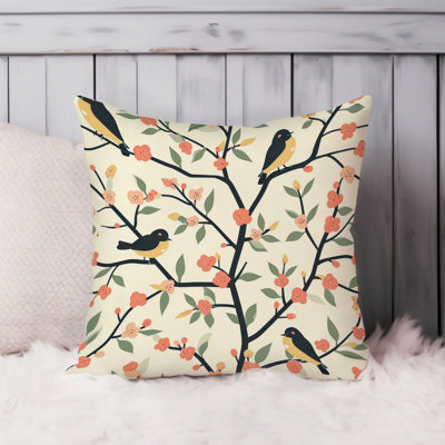 Animals Birds Pattern VII Cottage