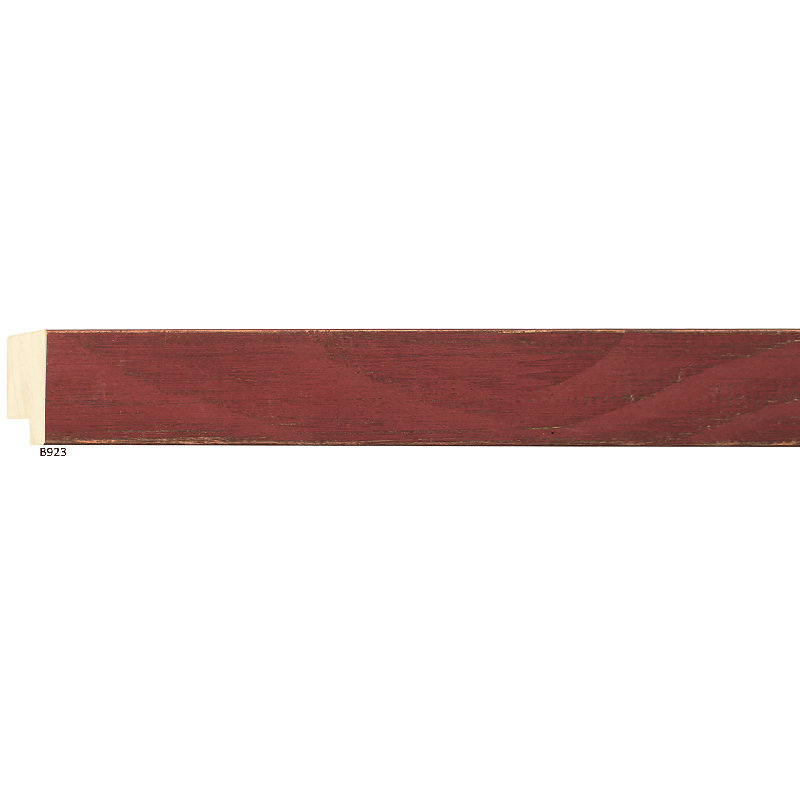 Bois naturel, 32,5 po x 26,5 po, Noir / rouge