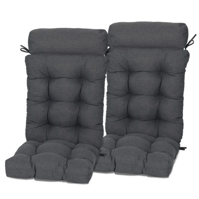  Tufted Rocking Chair Cushion, Set of 2