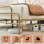 Lit plateforme en métal avec support central en métal et lattes de bois-816145147-816145148