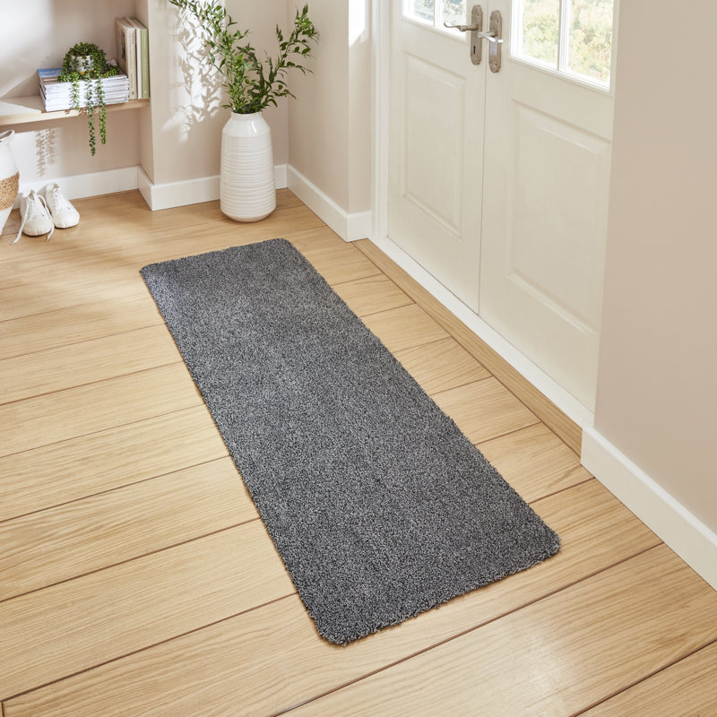  Kitchen Mat, Rectangle W75 x L150 cm, Grey