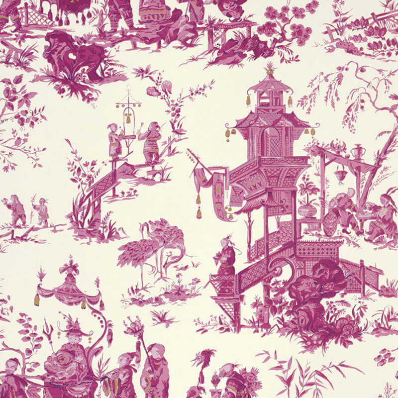 Papier peint Chinois, Pivoine