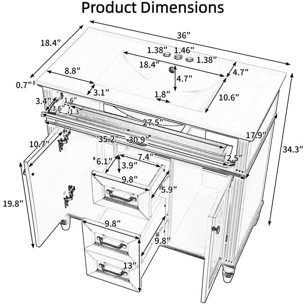 Dimensions du produit