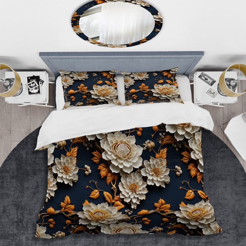 Imperial Grandeur Duvet Cover, Twin Duvet Cover + 1 Standard Sham