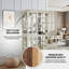 Vaisselier blanc avec portes en verre-1114380064