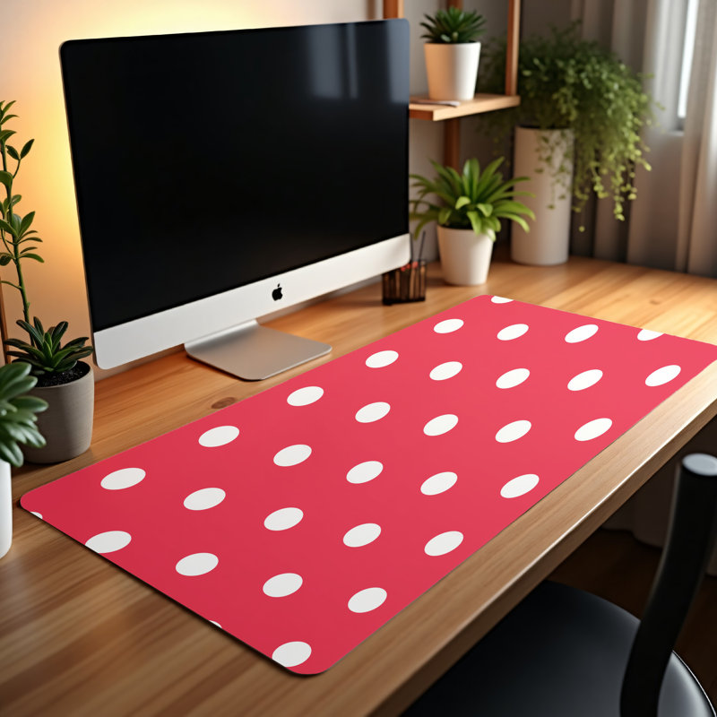 Polyester Desk Pad, 23.6x13.8