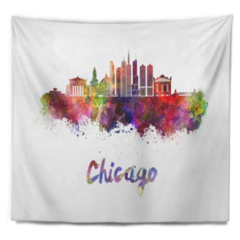 Polyester Tapestry, 68" H x 80" W