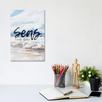 Seas The Day 1 Piece Wrapped Canvas Wall Art