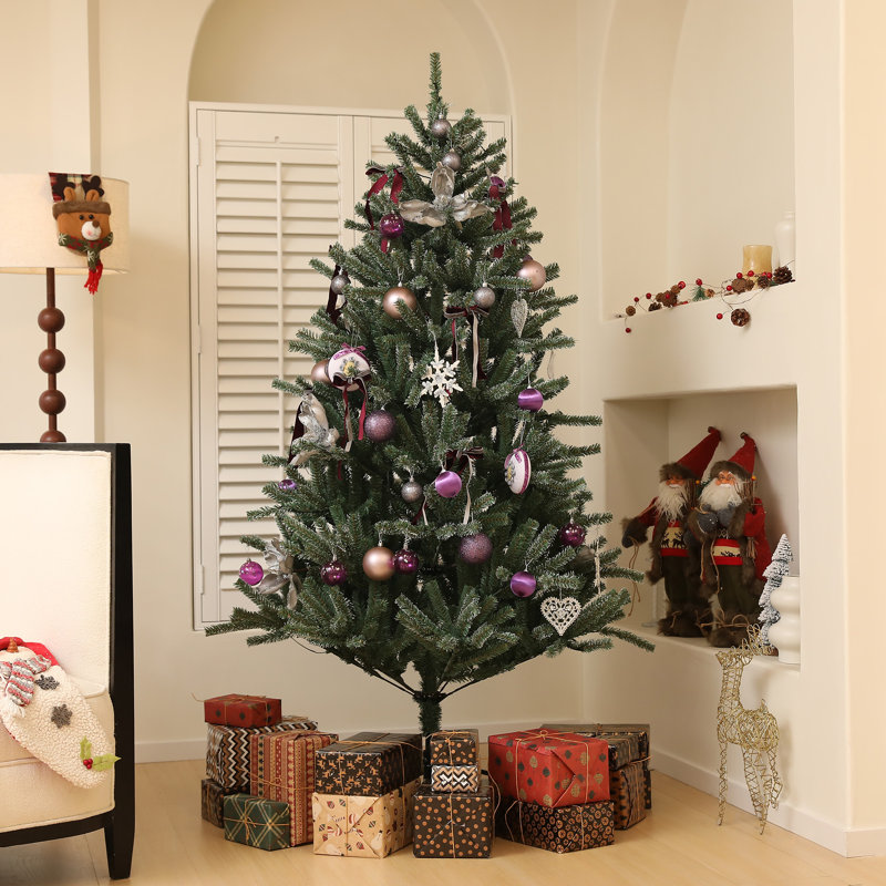 5.91' H Lighted Artificial Pine Christmas Tree