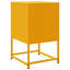 Angeliese 36cm W Steel Bedside Table-934719163