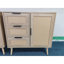 Commode, commode de chambre à coucher, commode, commode en rotin et bois pour chambre à coucher, armoire d'angle