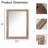 Wood Framed Mirror Wall Mirror