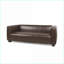 Canapé 3 places contemporain Sofas Couches | Tissu brun foncé-155510983