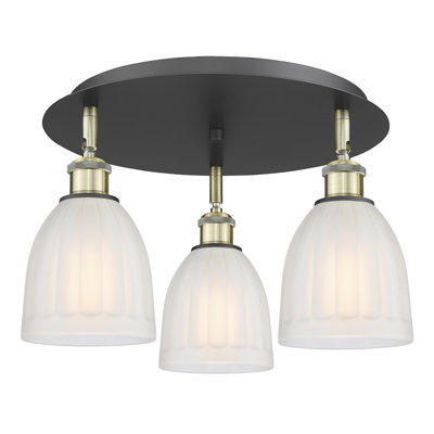 Bianey Glass Flush Mount