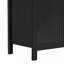 Armoire d'entrée polyvalente avec design ondulé et plusieurs options de rangement-567253255