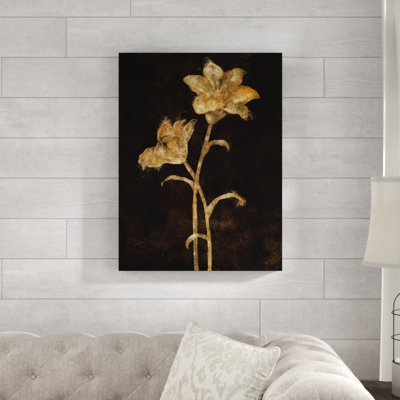 «Sunset in Bloom I» par Sofia Fox, impression sur toile tendue