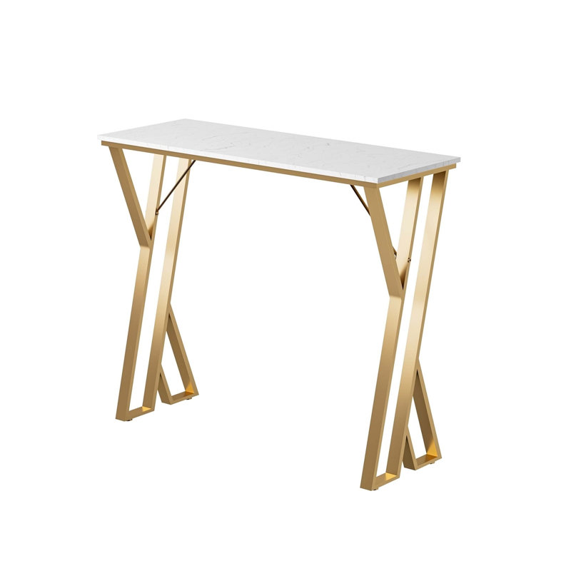 Corneall Metal Base Dining Table