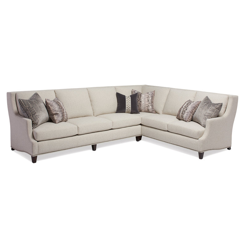 Gigi Sectional, Gowan Coconut, Fog