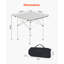 Table de camping pliante en aluminium