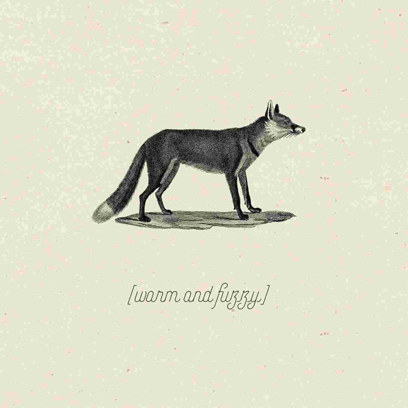 «Warm And Fuzzy Fox», impression sur toile tendue, H 12 po x l 12 po