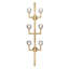 Parisian Iron Wallchiere Wall Sconce-32311535
