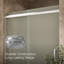 Pleat Frameless Sliding Shower Door, 79-1/16 In. H X 54-5/8 - 59-5/8 In. W, With 5/16 In. Thick Frosted Glass-1138628316