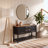 Sadie 45.7'' Solid Wood Console Table-875288648