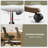 Asyra Wide Back Tufted Swivel Task Chair-698282275