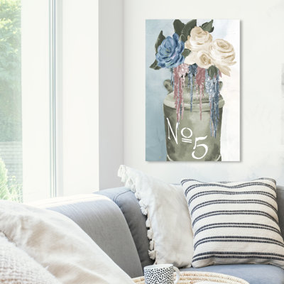 « big fleur pot », peinture encadrée