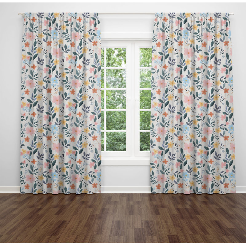 Ulancy Room Darkening Curtain Pair, 20" W x 82" L