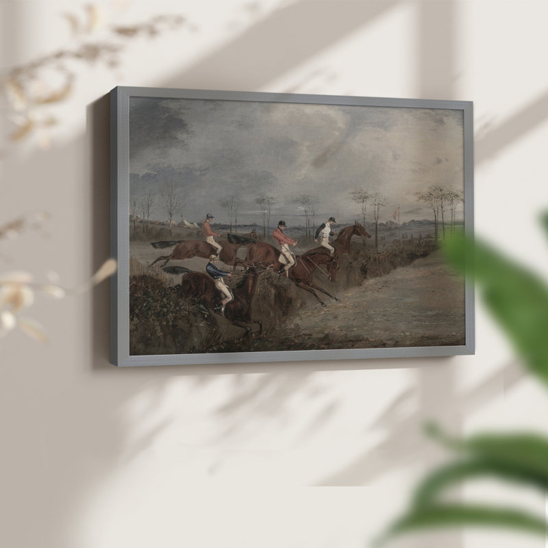Faune rétro-XXV - reproduction encadrée - réaménageable, H 11 po x l 14 po, Gris