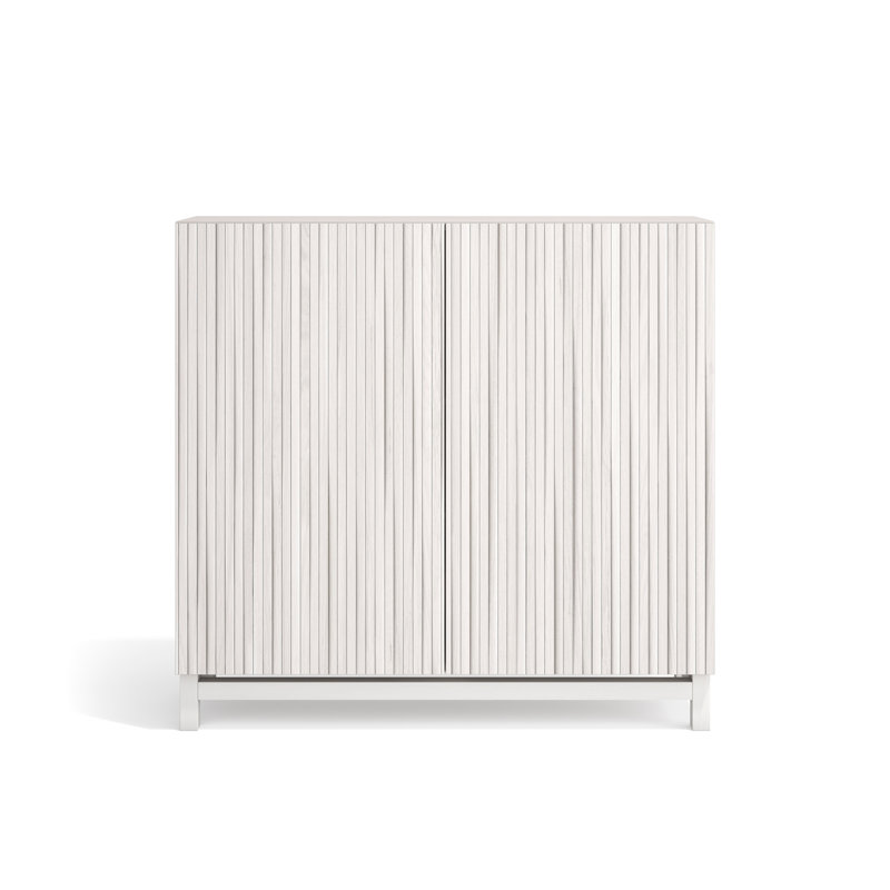 Copenhague 15 Pair Shoe Storage Cabinet, White
