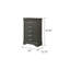 Ensemble de chambre à coucher standard 5 pièces Mayodan-70103495-70103500