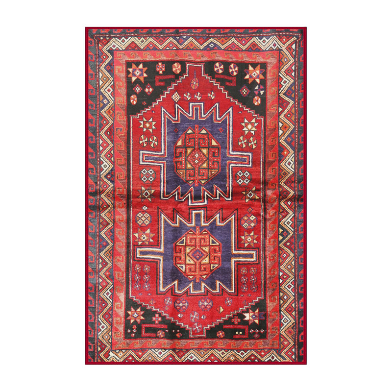 Southwestern Indoor Rug, Rectangle 7' x 9'