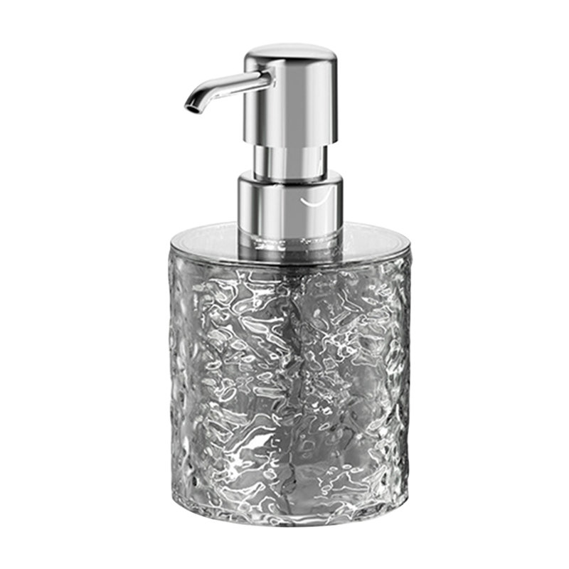 Distributeur de savon moussant pour bouteilles d'eau, Gris