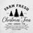Christmas_Black-04 Reversible Throw Pillow-1945168261